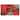 RugSmith Red Machine Tufted Hibiscus Coir Doormat, 18" x 30" - 18" x 30"