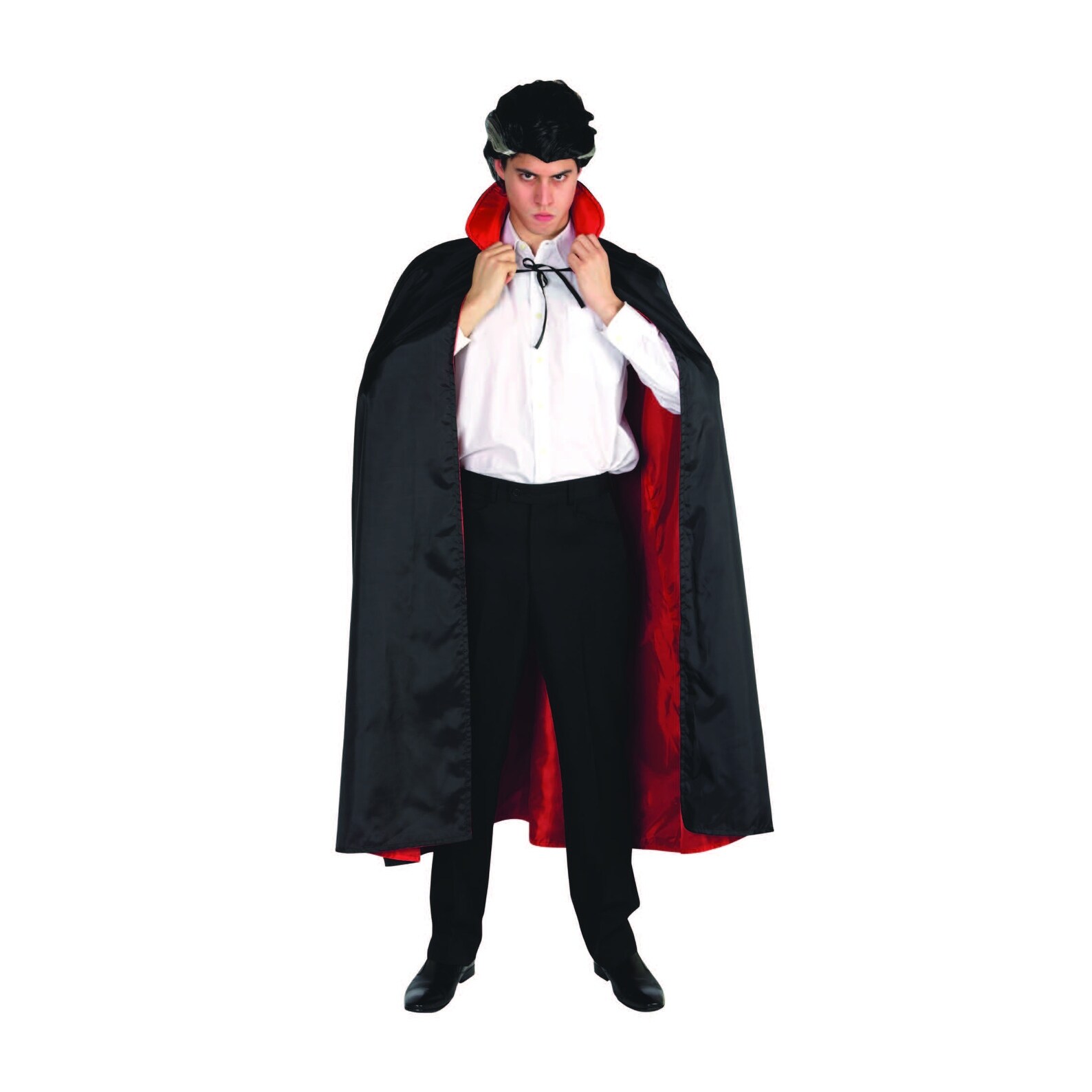 Shop Black And Red Vampire Boy S Cape Halloween Children S Costume Accessory Ages 2 3 Years Small Overstock 29641135