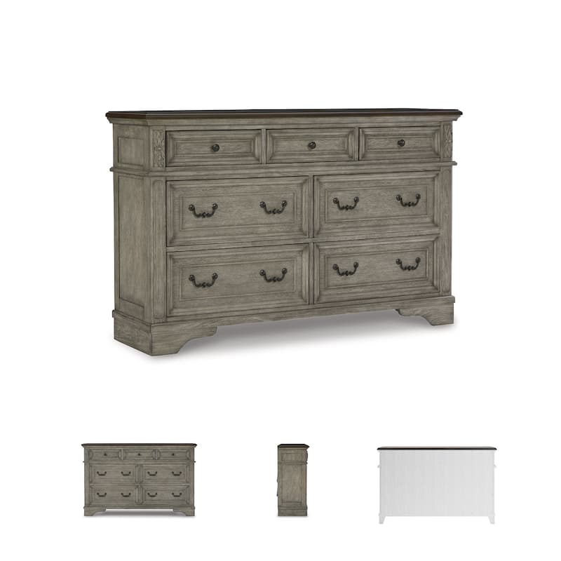Ashley Furniture Lodenbay Gray & Brown Dresser