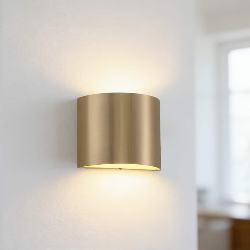 16Watt Damp Rated LED Wall Sconce Light