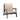 Alpine Modern Lounge Armchair with Polystyrene Frame & Removable Cushions for Outdoor Indoor & Patio Seating