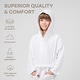 preview thumbnail 37 of 43, Comfy Cubs Muslin Bath Robe for Kids 100% Cotton, 4-Layer Absorbent Muslin Fabric