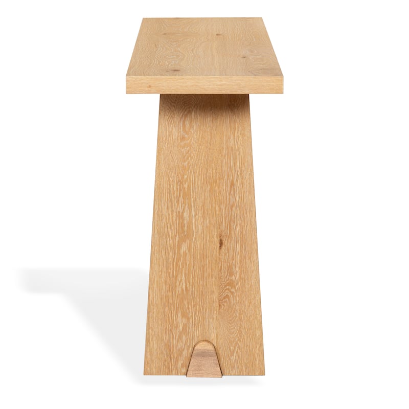 SAFAVIEH Couture Maliq Wood Console Table - 72"W x 16"D x 34"H