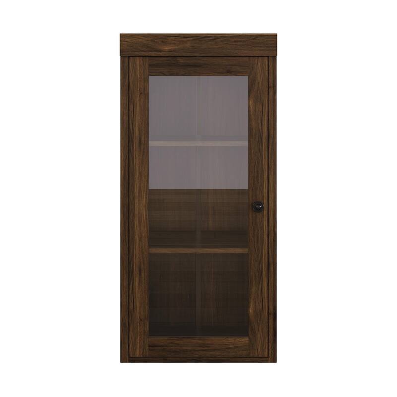CraftPorch Elegance Door Cabinet - N/A - Brown