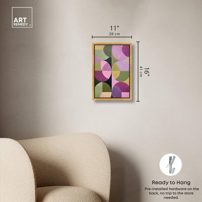 Purpurea II Canvas by Art Remedy