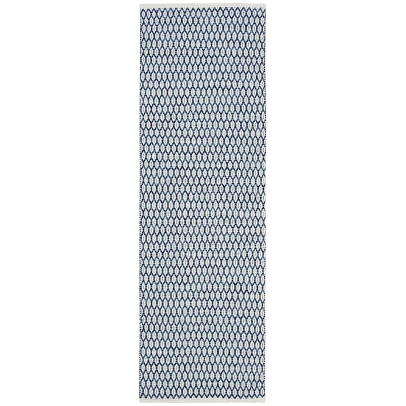 SAFAVIEH Handmade Flatweave Montauk Cassidy Casual Cotton Rug
