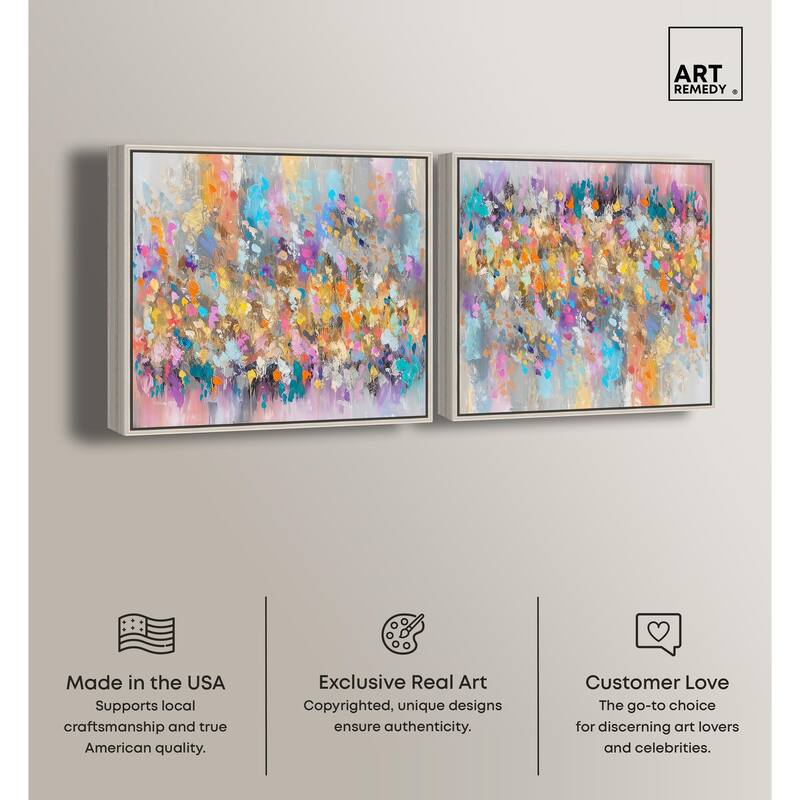 Crystalline Depths I Canvas by Art Remedy