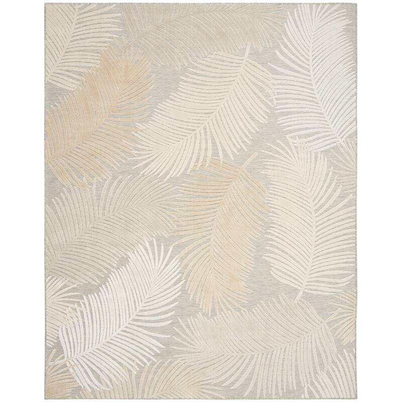 Nourison Suncoast Indoor/Outdoor Nature Area Rug.