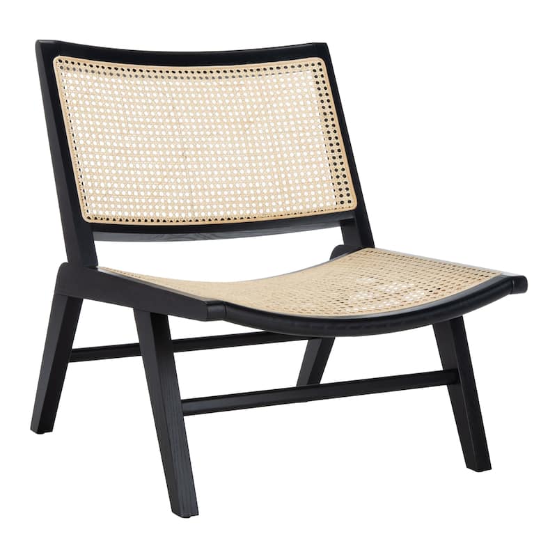 SAFAVIEH Couture Albana Rattan Dining Chair - 25.6" W x 30.9" L x 30.7" H - 26Wx31Dx31H