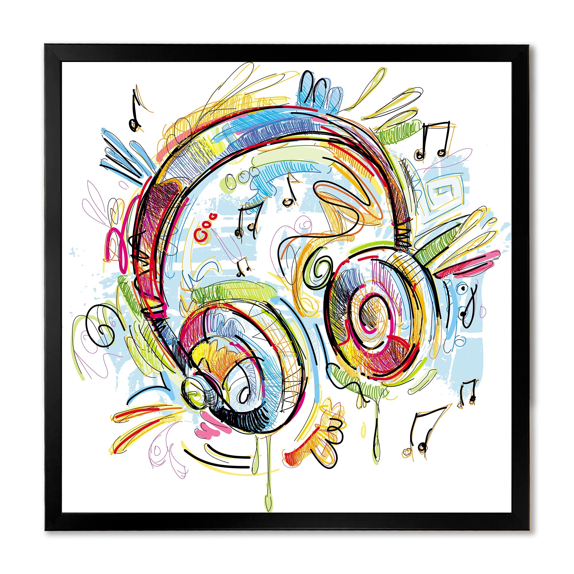 Designart-'Music-Headphone-