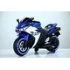 preview thumbnail 13 of 26, Electric Ride-On Motorcycle for Kids, 12V with Lighting Wheels, Manual Throttle, Foot Brake & Training Wheels, Ages 3-6