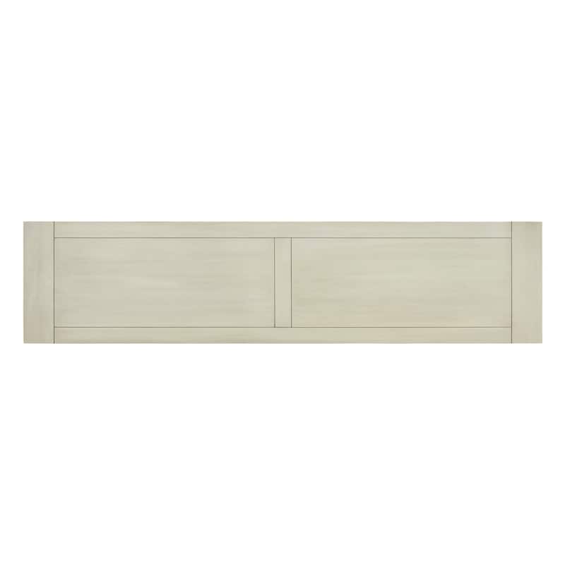Console Table with Drawers and Shelf