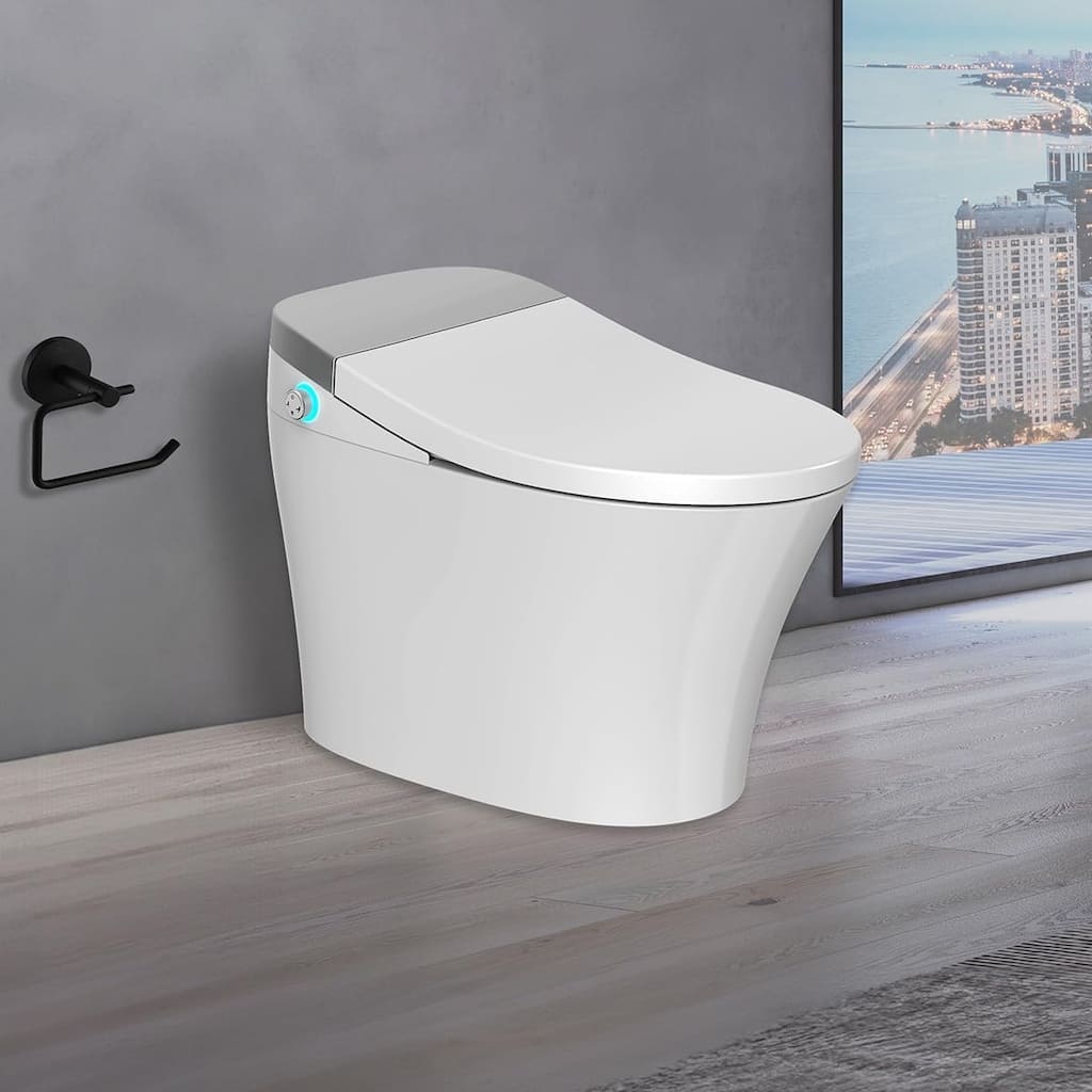 Blossom Smart Bidet Toilet w/ Heated Seat, Auto Flush, ADA Height