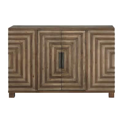 32" layton geometric console cabinet