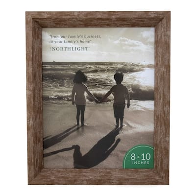 11.25" Classic Brown Picture Frame for 8" x 10" Photos - 8-inchx10-inch