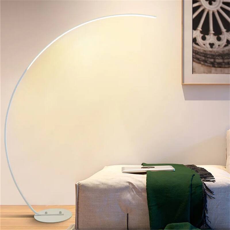 62.99 Inches Metal Arched Floor Lamp