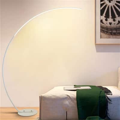 62.99 Inches Metal Arched Floor Lamp