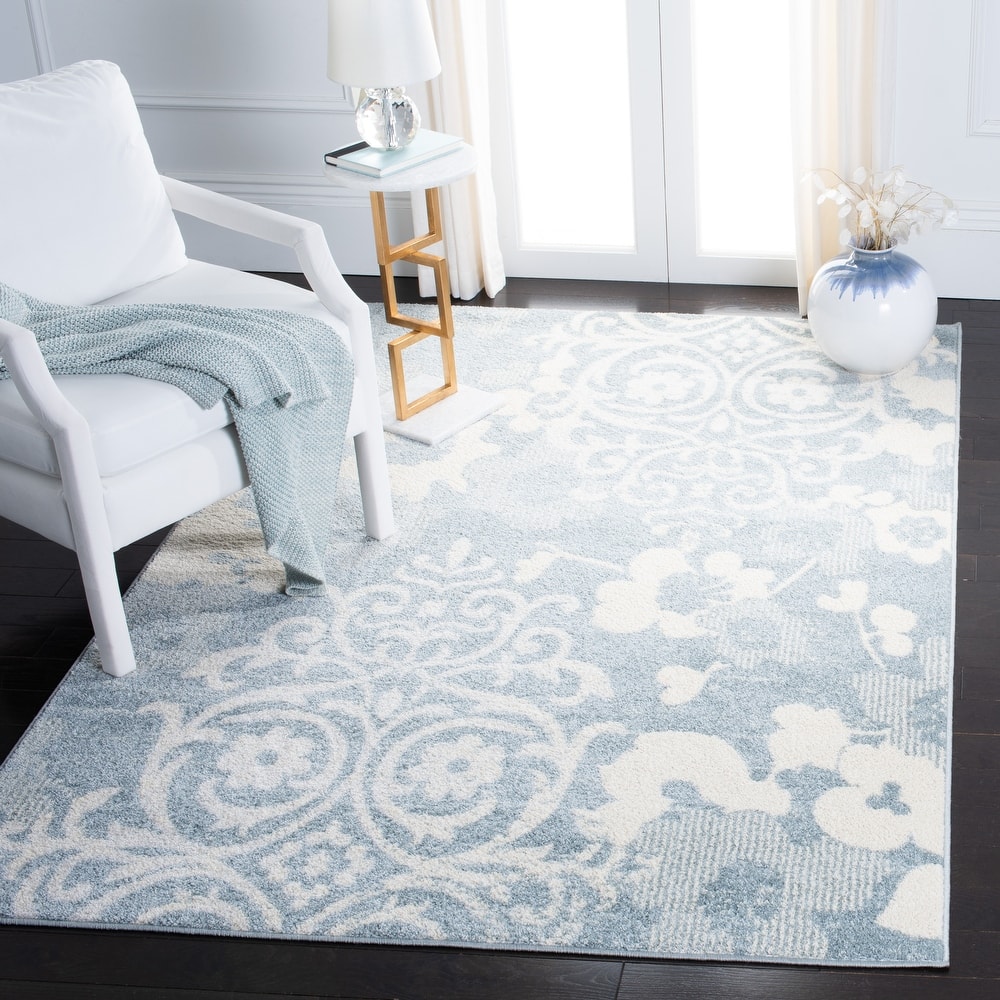 SAFAVIEH, Adirondack Rena Damask Floral Distressed Rug