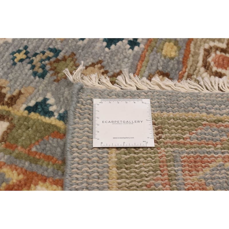 ECARPETGALLERY Hand-knotted Jules Serapi Grey Wool Rug - 8'11 x 11'11