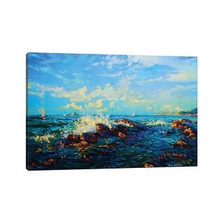 iCanvas "Sea Of Tranquility" by Leon Devenice Canvas Print - Bed Bath ...