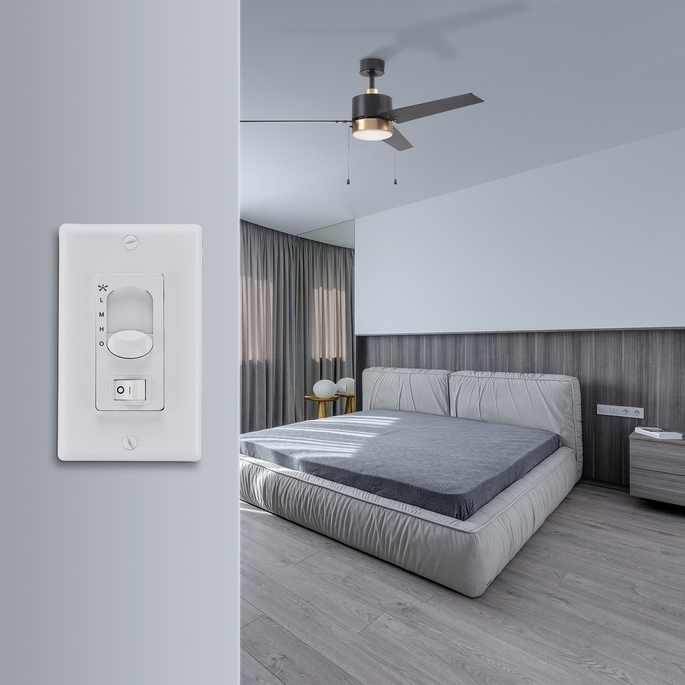 Floureon 1 Gang 1 way Wireless Remote Control Light Switch Free Remote  Control White Crystal Glass Panel - Bed Bath & Beyond - 28093187