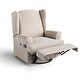 preview thumbnail 13 of 36, Storkcraft Serenity Wingback Upholstered Recline Glider