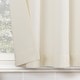 preview thumbnail 9 of 22, Archaeo Cotton Blend Button Tab Top Cafe Curtain Pair