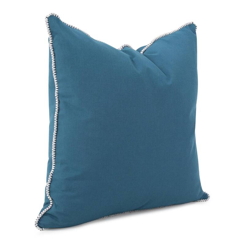 Allan Andrews Indoor/Outdoor 24" Square Accent Pillow with Cover, Seascape Collection