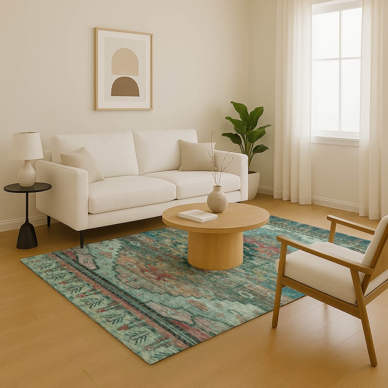 Premium Washable Super Soft Global Traditional Mayfield Rug