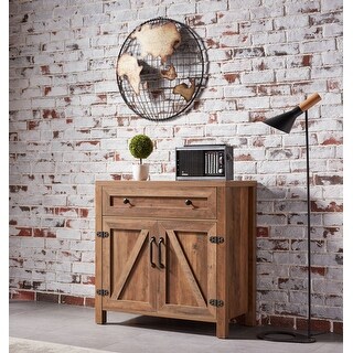 Farmhouse Wooden Sideboard Storage Cabinet Entryway Cabinet 30 Inch Bed Bath Beyond 36899083