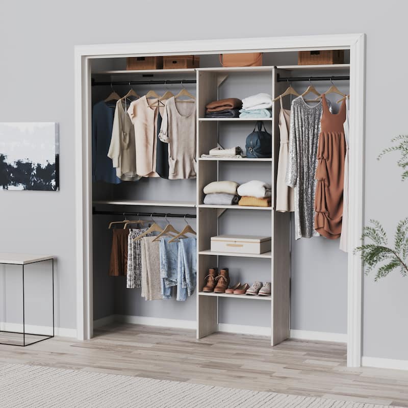 ClosetMaid SuiteSymphony 25-Inch W Tower Closet Organizer with Top Shelves