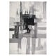 preview thumbnail 45 of 60, World Rug Gallery Modern Abstract Art Area Rug