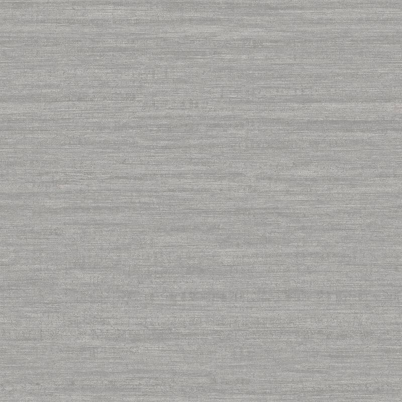 Galerie Wallcoverings Emporium Smooth Plain Abstract Non-woven Metallic Wallpaper Roll - 33 feet x 21 inches - Silver