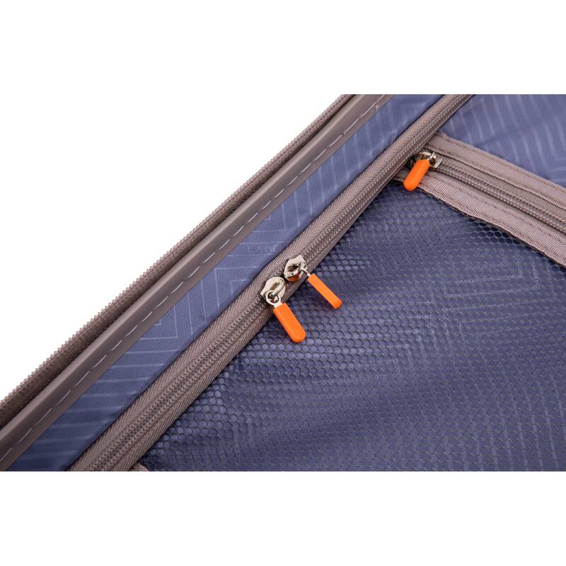 3-Piece, Luggage Sets, Hard-Shell Luggage with 2 Swivel Wheels and TSA Lock, for Boarding Travel, Greige