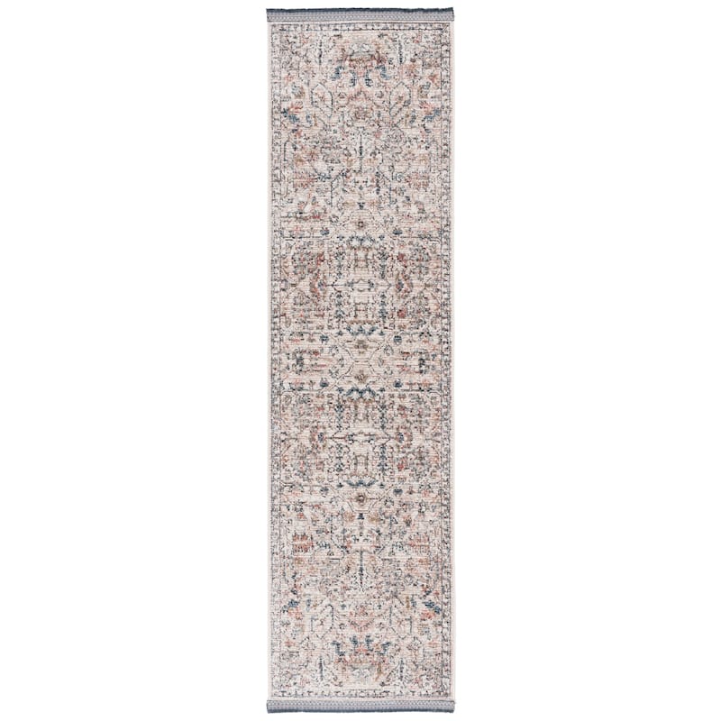 SAFAVIEH Vivaldi Arife Oriental Rug - 2'2" x 8' Runner - Beige/Blue Rust