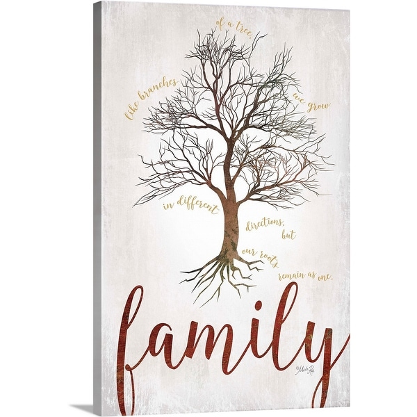 "Family Tree" Canvas Wall Art