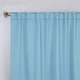 preview thumbnail 168 of 198, Superior Solid Machine Washable Room Darkening Curtains with Back Tabs, Set of 2