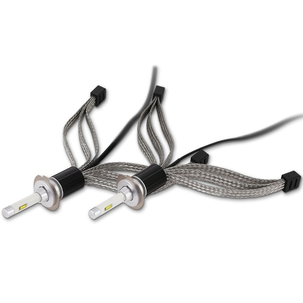 H7 360° LED Headlight Kit, 80W, 9600lm, 6000K Pure White, IP68