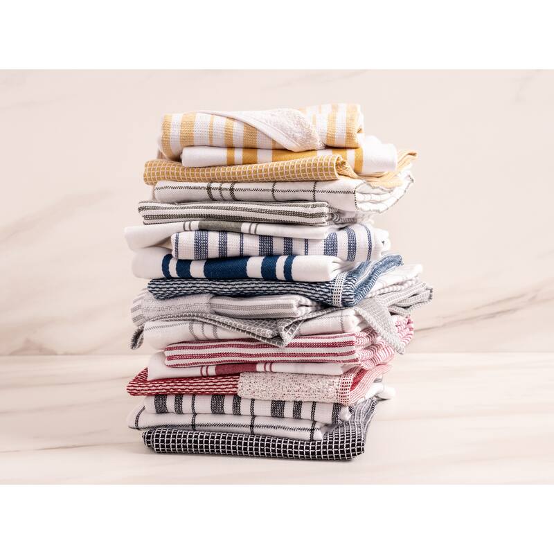 Bed Bath and Beyond Our Table Dual Purpose Kitchen Towels - Set of 4 - 30" L x 20" W