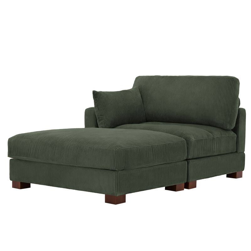Modern Chaise Lounge Modular Sectional Sofa