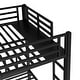 preview thumbnail 22 of 21, Metal Detachable Triple Bunk Bed，Twin XL & Twin Size