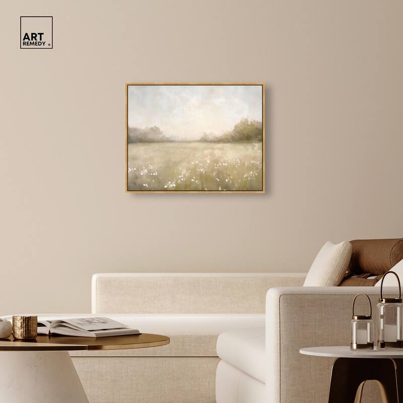 Peaceful Expanse Canvas by Art Remedy