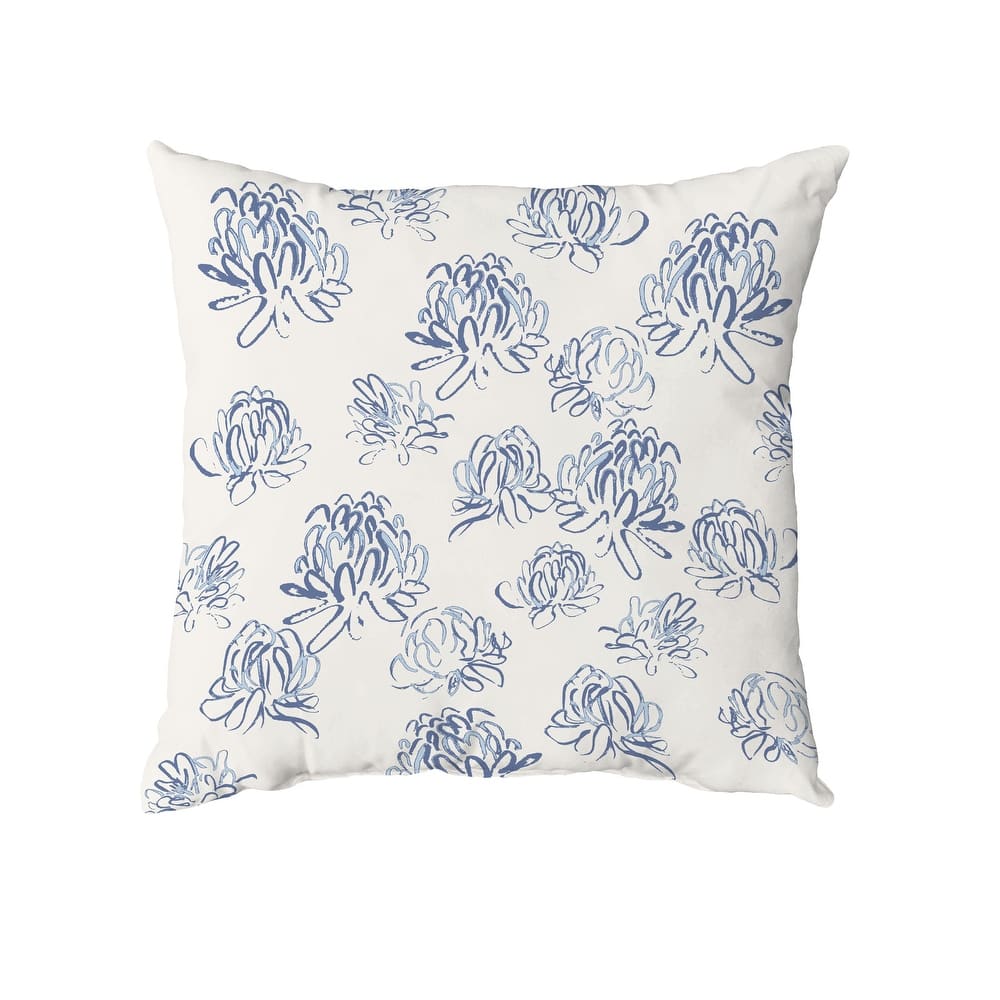 Tumbly Blossom Throw Pillow