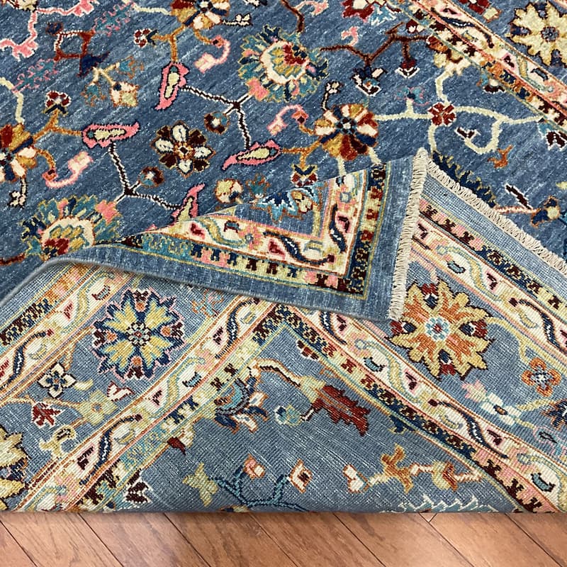 HERAT ORIENTAL Handmade Afghan Mogul Design Wool Rug - 5' x 6'7"