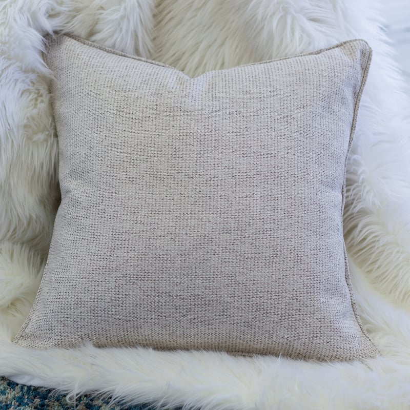 Mimi Chenille 20" Square Decorative Throw Pillow 2PK