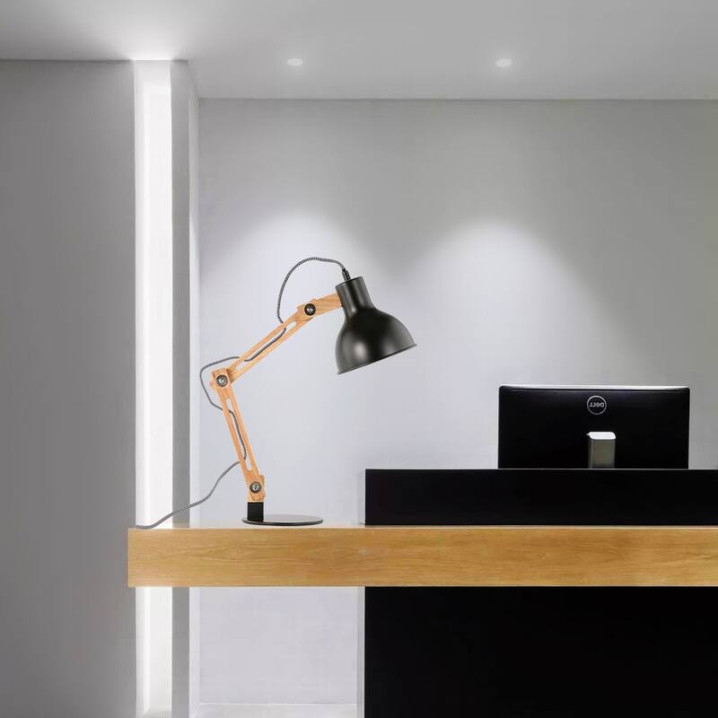 Light Society Galvan LED Task Table Lamp, LED Bulb Included