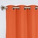 preview thumbnail 74 of 129, Superior Solid Machine Washable Room Darkening Grommet Curtains, Set of 2