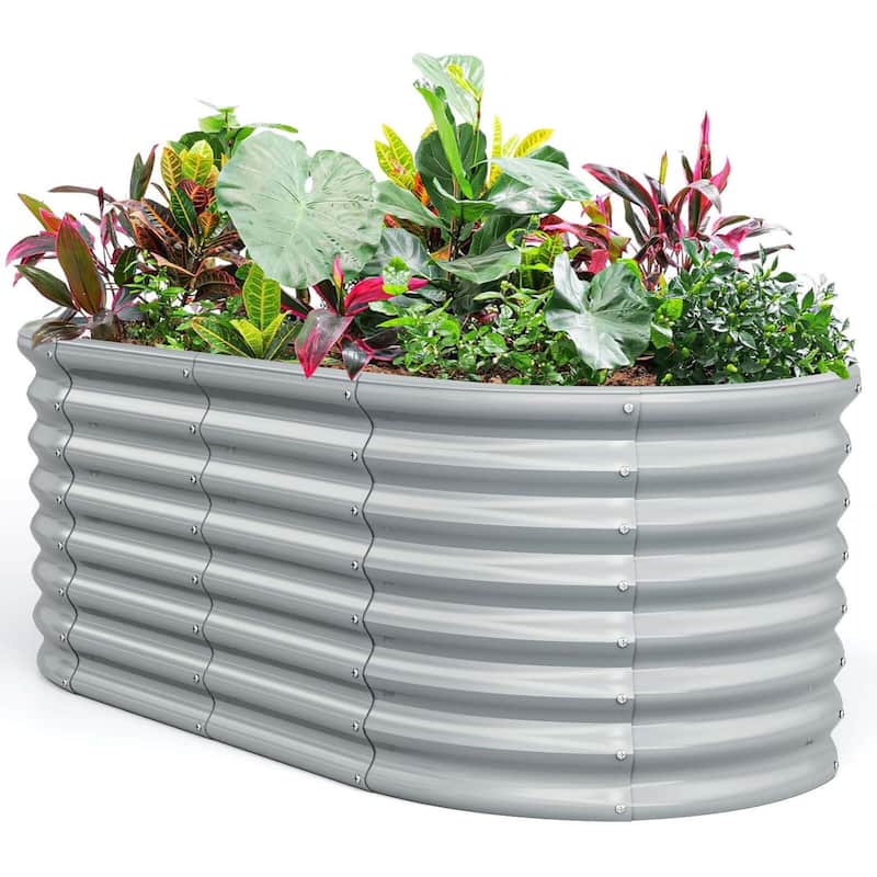 Costway Raised Garden Bed Kit Planter Raised Garden Boxes Outdoor 65" - See Details