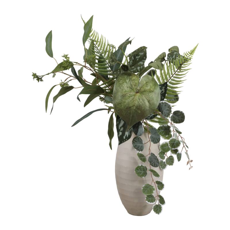 Glass Decorative Vase Modern Sleek Minimalist Contemporary Design