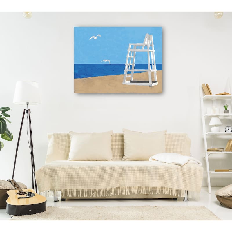 Coastal Daze By Studio Arts Canvas Art Print